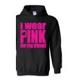 thumbnail image 1 of IWPF - Women's Plus Sweatshirts and Hoodies, up to Size 5XL - I Wear Pink For My Friend, 1 of 5