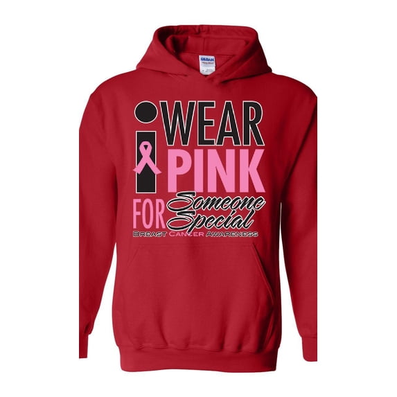 IWPF - Women's Plus Sweatshirts and Hoodies - I Wear Pink for Someone Special