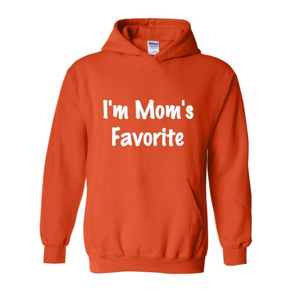 IWPF - Women's Plus Sweatshirts and Hoodies, up to Size 5XL - I'm Mom's Favorite