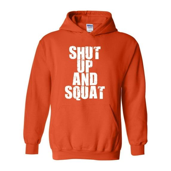 IWPF - Women's Plus Sweatshirts and Hoodies, up to Size 5XL - Shut Up and Squat