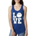 thumbnail image 1 of IWPF - Women's Racerback Tank Top - Baseball, 1 of 5