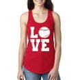 thumbnail image 1 of IWPF - Women's Racerback Tank Top - Baseball, 1 of 5
