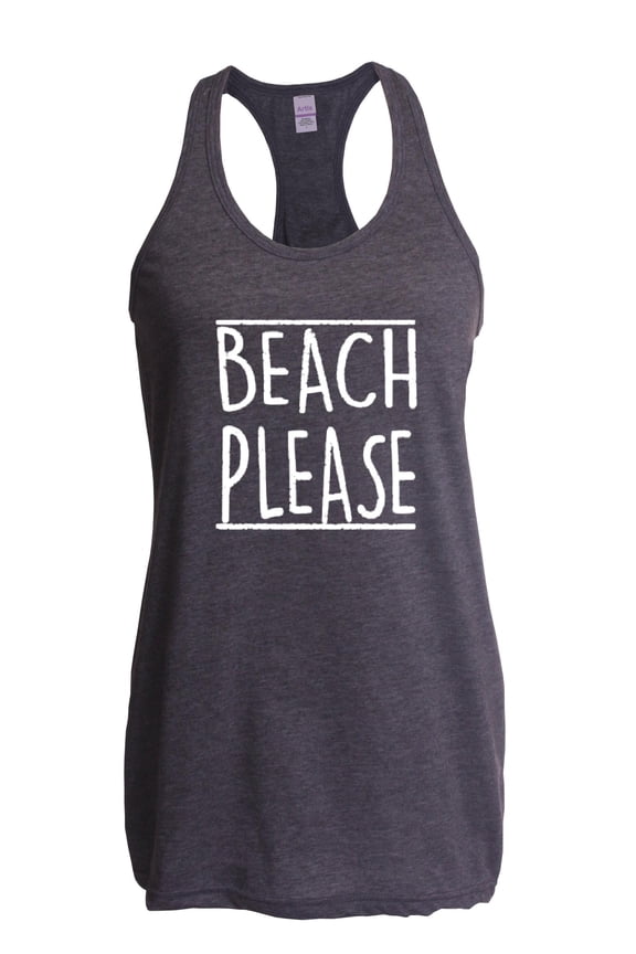 IWPF - Women's Racerback Tank Top - Beach Please