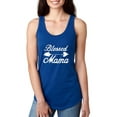 thumbnail image 1 of IWPF - Women's Racerback Tank Top - Blessed Mama, 1 of 5