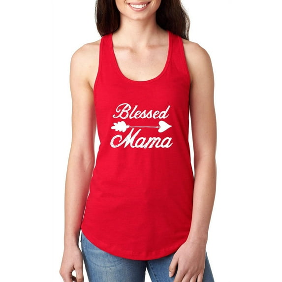 IWPF - Women's Racerback Tank Top - Blessed Mama