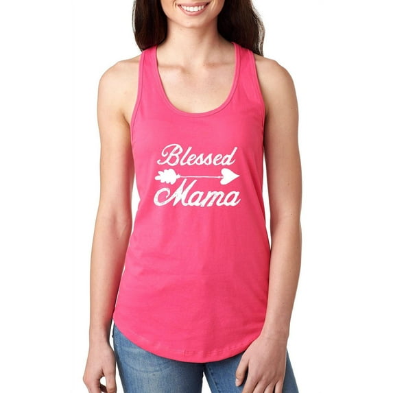 IWPF - Women's Racerback Tank Top - Blessed Mama