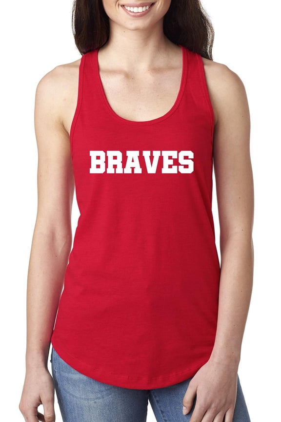 - Women's Racerback Tank Top - Braves