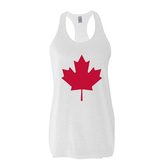 IWPF - Women's Racerback Tank Top - Canada Leaf