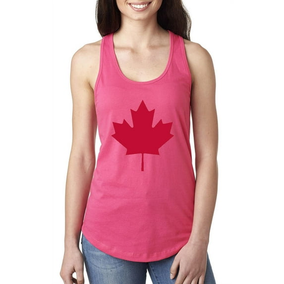 IWPF - Women's Racerback Tank Top - Canada Leaf