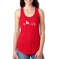 thumbnail image 1 of IWPF - Women's Racerback Tank Top - Elephant Heartbeat, 1 of 5