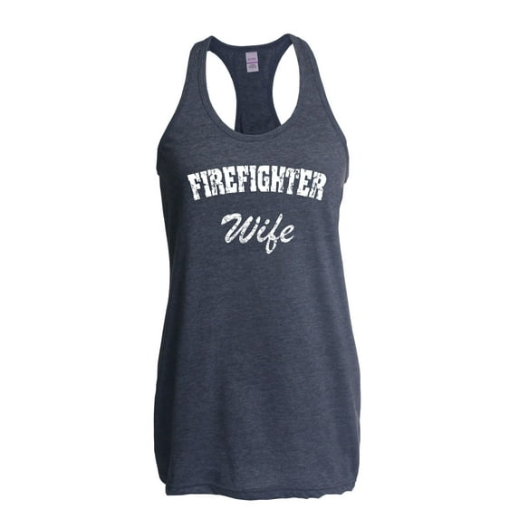 IWPF - Women's Racerback Tank Top - Firefighter`s Wife