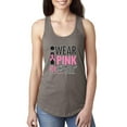 thumbnail image 1 of IWPF - Women's Racerback Tank Top - I Wear Pink for Someone Special, 1 of 5