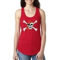 thumbnail image 1 of IWPF - Women's Racerback Tank Top - Jolly Roger Skull & Crossbones, 1 of 5