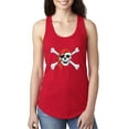 thumbnail image 1 of IWPF - Women's Racerback Tank Top - Jolly Roger Skull & Crossbones, 1 of 5