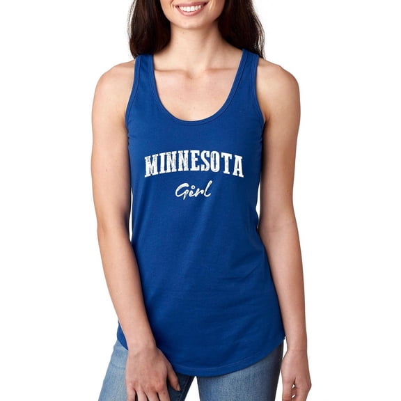 Artix - Women's Racerback Tank Top - Minnesota Girl
