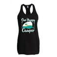 thumbnail image 1 of IWPF - Women's Racerback Tank Top - ONE HAPPY CAMPER, 1 of 5