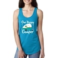 thumbnail image 1 of IWPF - Women's Racerback Tank Top - ONE HAPPY CAMPER, 1 of 5