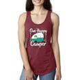 thumbnail image 1 of IWPF - Women's Racerback Tank Top - ONE HAPPY CAMPER, 1 of 3