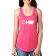 thumbnail image 1 of IWPF - Women's Racerback Tank Top - Ohio Map, 1 of 5