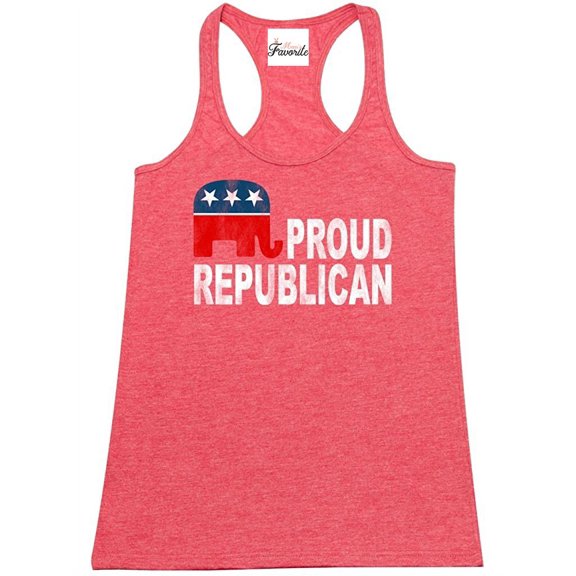 IWPF - Women's Racerback Tank Top - Proud Republican