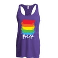 thumbnail image 1 of IWPF - Women's Racerback Tank Top - Rainbow Pride, 1 of 5