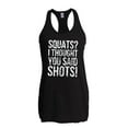 thumbnail image 1 of IWPF - Women's Racerback Tank Top - Squats I Thought You Said, 1 of 5