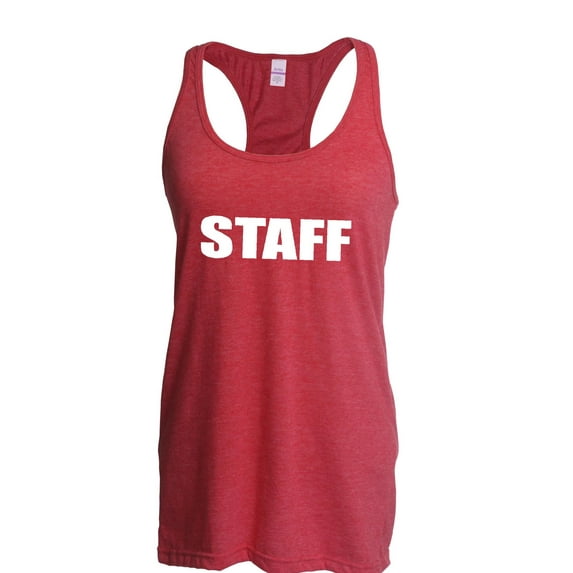 IWPF - Women's Racerback Tank Top - Staff