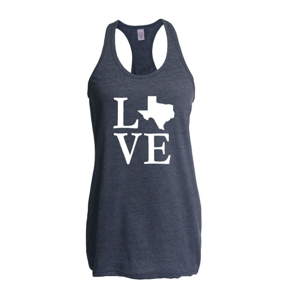 IWPF - Women's Racerback Tank Top - Texas Flag