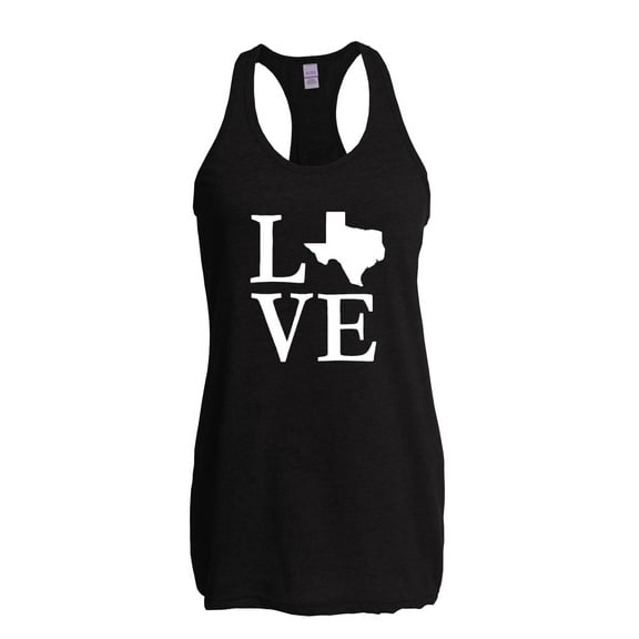 IWPF - Women's Racerback Tank Top - Texas Flag