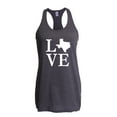 thumbnail image 1 of IWPF - Women's Racerback Tank Top - Texas Flag, 1 of 5
