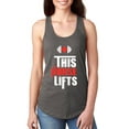thumbnail image 1 of IWPF - Women's Racerback Tank Top - This Nurse Lifts, 1 of 5