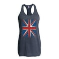 thumbnail image 1 of IWPF - Women's Racerback Tank Top - Union Jack British Flag, 1 of 5