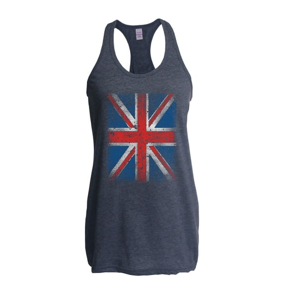 IWPF - Women's Racerback Tank Top - Union Jack British Flag