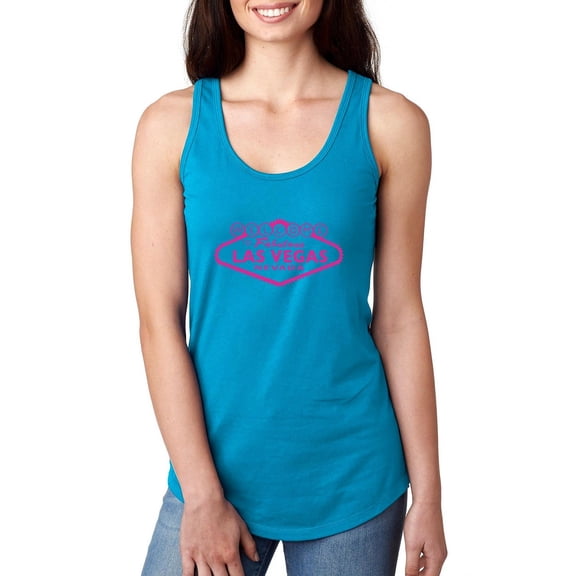 IWPF - Women's Racerback Tank Top - Welcome to Las Vegas Nevada