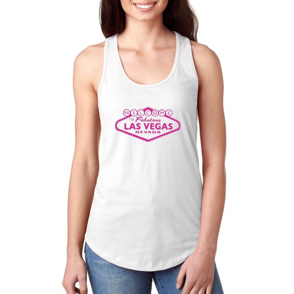 IWPF - Women's Racerback Tank Top - Welcome to Las Vegas Nevada