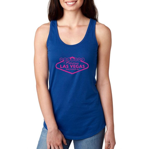 IWPF - Women's Racerback Tank Top - Welcome to Las Vegas Nevada