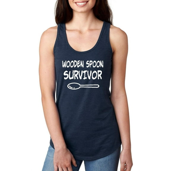 IWPF - Women's Racerback Tank Top - Wooden Spoon Survivor