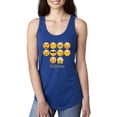 thumbnail image 1 of IWPF - Women's Racerback Tank Top, up to Women Size 2XL - Emoji Entourage, 1 of 5