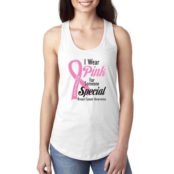IWPF - Women's Racerback Tank Top, up to Women Size 2XL - I Wear Pink for Someone Special
