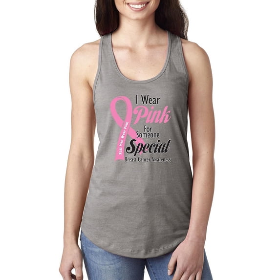 IWPF - Women's Racerback Tank Top, up to Women Size 2XL - I Wear Pink for Someone Special