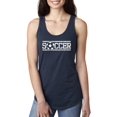 thumbnail image 1 of IWPF - Women's Racerback Tank Top, up to Women Size 2XL - Soccer With Ball, 1 of 5