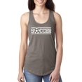 thumbnail image 1 of IWPF - Women's Racerback Tank Top, up to Women Size 2XL - Soccer With Ball, 1 of 5