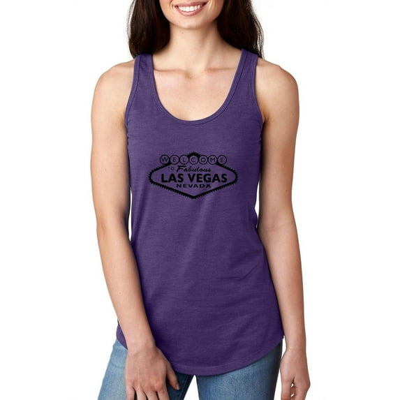 IWPF - Women's Racerback Tank Top, up to Women Size 2XL - Welcome to Las Vegas Nevada
