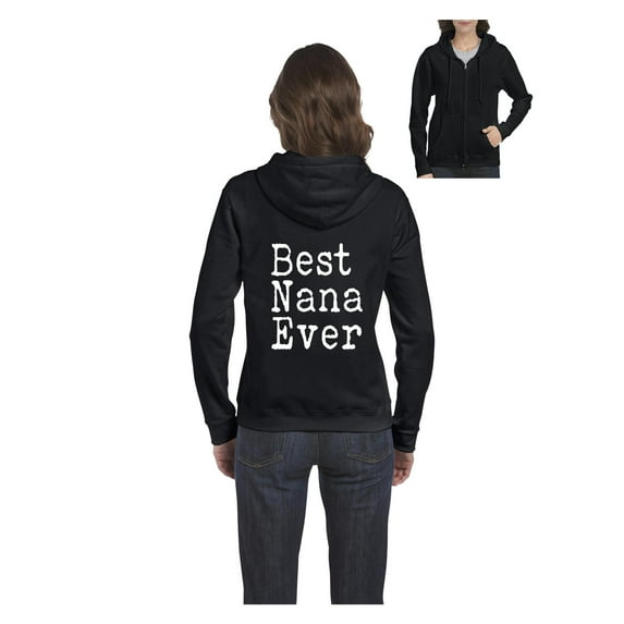 IWPF - Women's Sweatshirt Full-Zip Pullover - Best Nana
