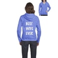 thumbnail image 1 of IWPF - Women's Sweatshirt Full-Zip Pullover - Best Wife, 1 of 5