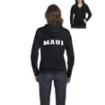 thumbnail image 1 of IWPF - Women's Sweatshirt Full-Zip Pullover - Maui Hawaii, 1 of 5
