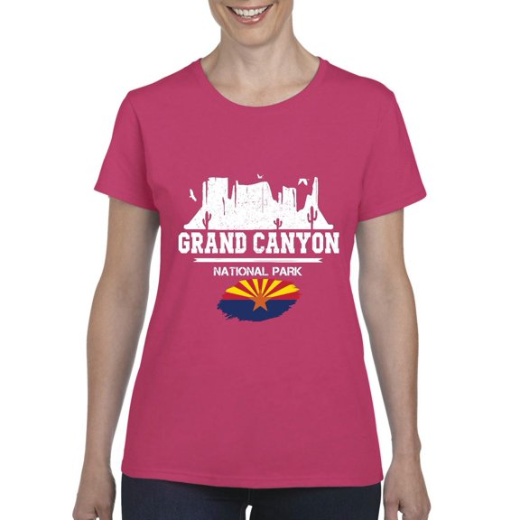Normal is Boring - Women's T-Shirt Short Sleeve, up to Women Size 3XL - Arizona Grand Canyon National Park