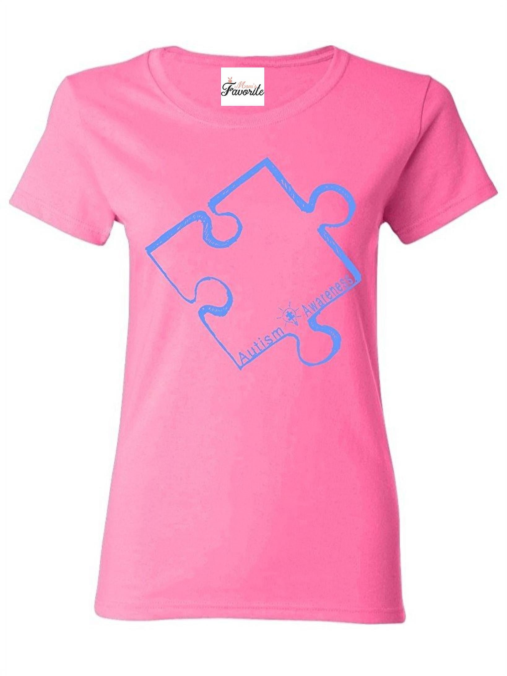 IWPF - Women's T-Shirt Short Sleeve - Autism Awareness Puzzle