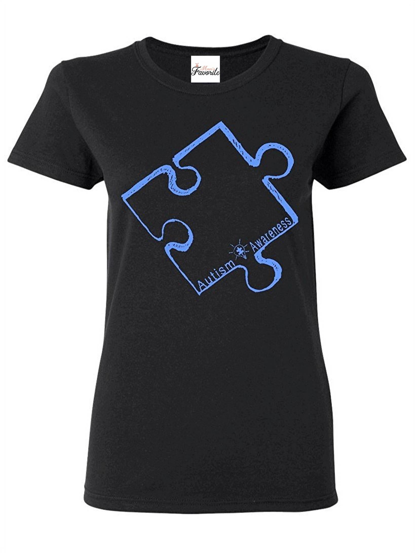 IWPF - Women's T-Shirt Short Sleeve - Autism Awareness Puzzle