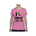thumbnail image 1 of IWPF - Women's T-Shirt Short Sleeve - Autism Awareness, 1 of 5